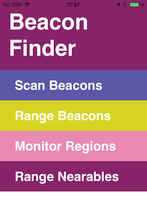 Beacon Finder screenshot