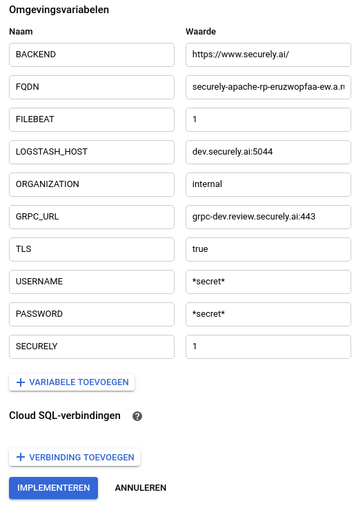 GCP Securely Configuration 