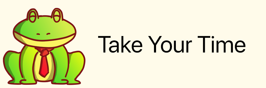 Take Your Time Logo