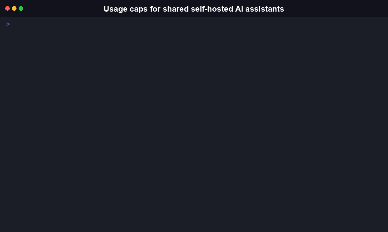 Installing workspaceguard-cli from npm and running init, add-workspace, set-cap, and usage for the first time in a terminal
