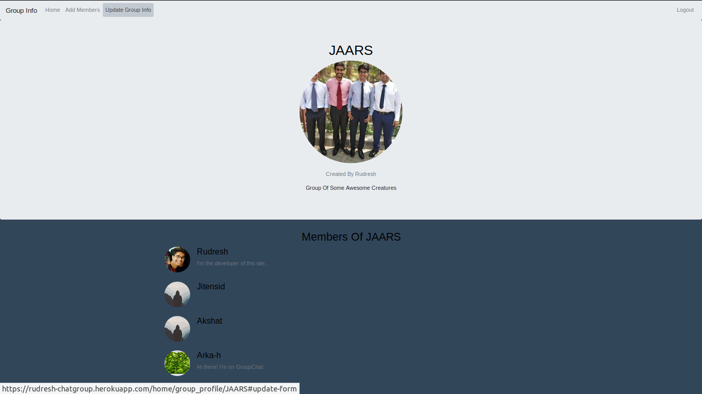 group profile