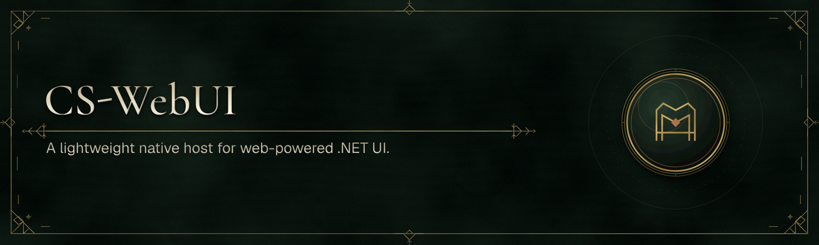 CS-WebUI banner