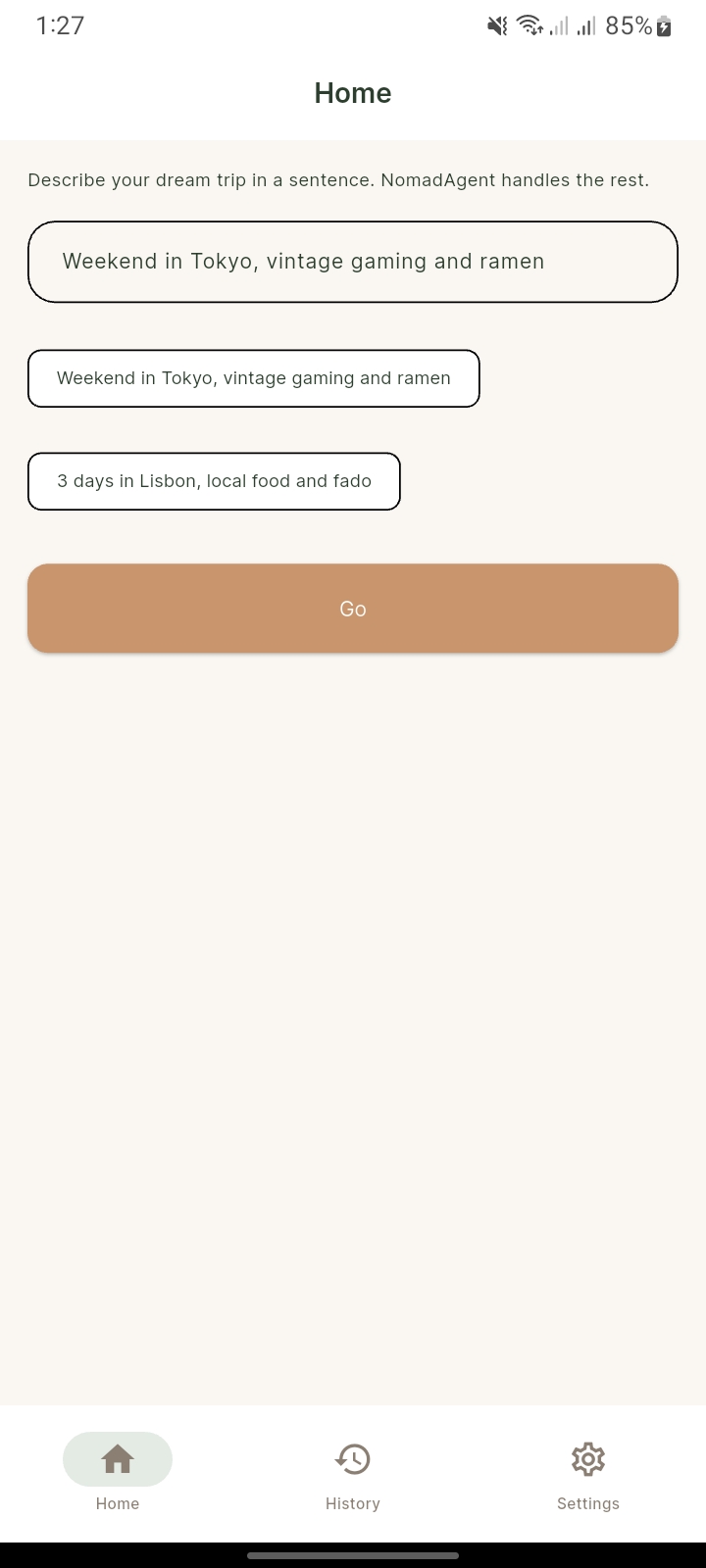 Home with Prompt