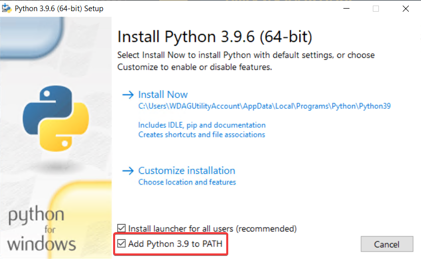 Python PATH