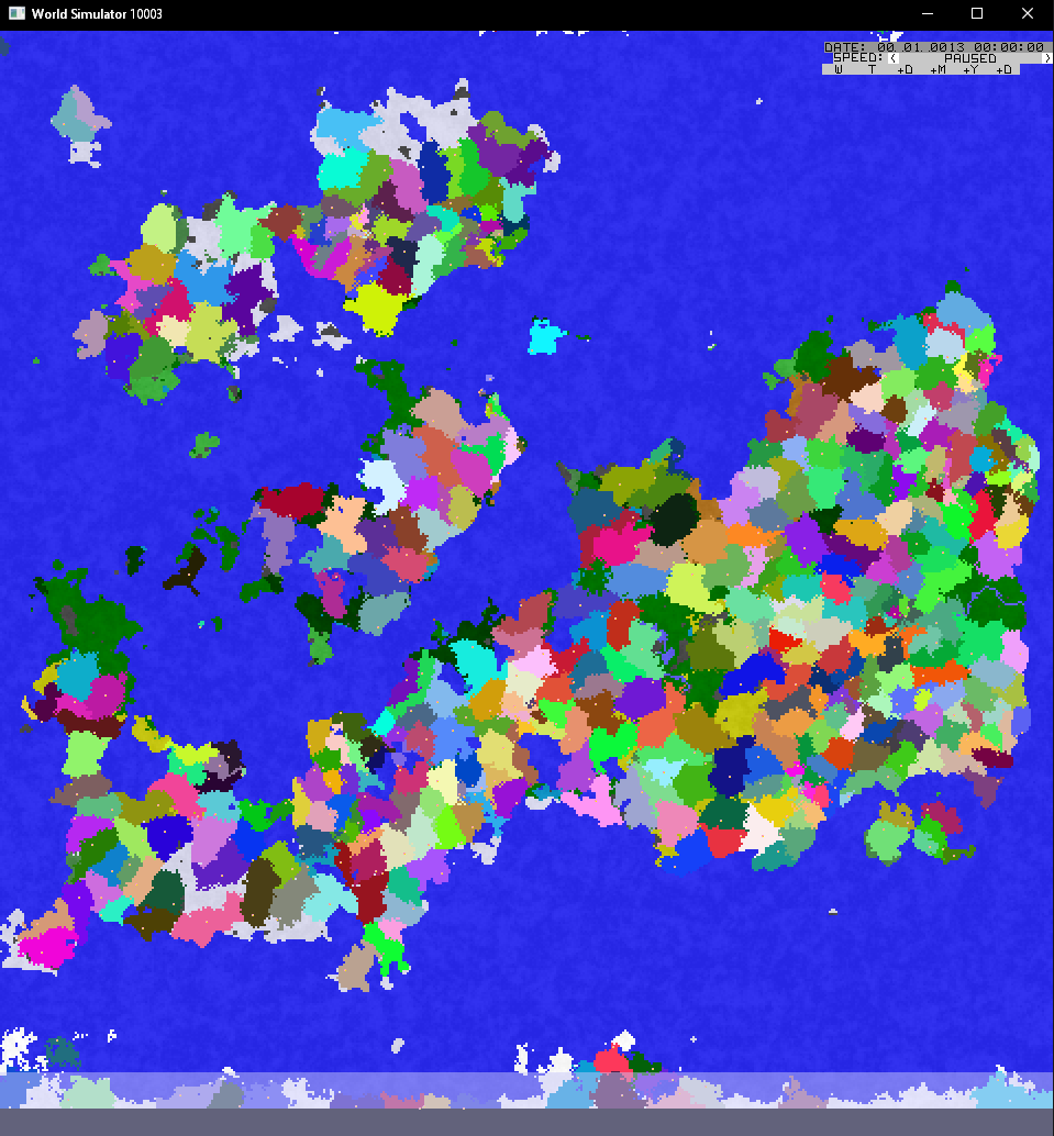 Screenshot of tribal territory overlay