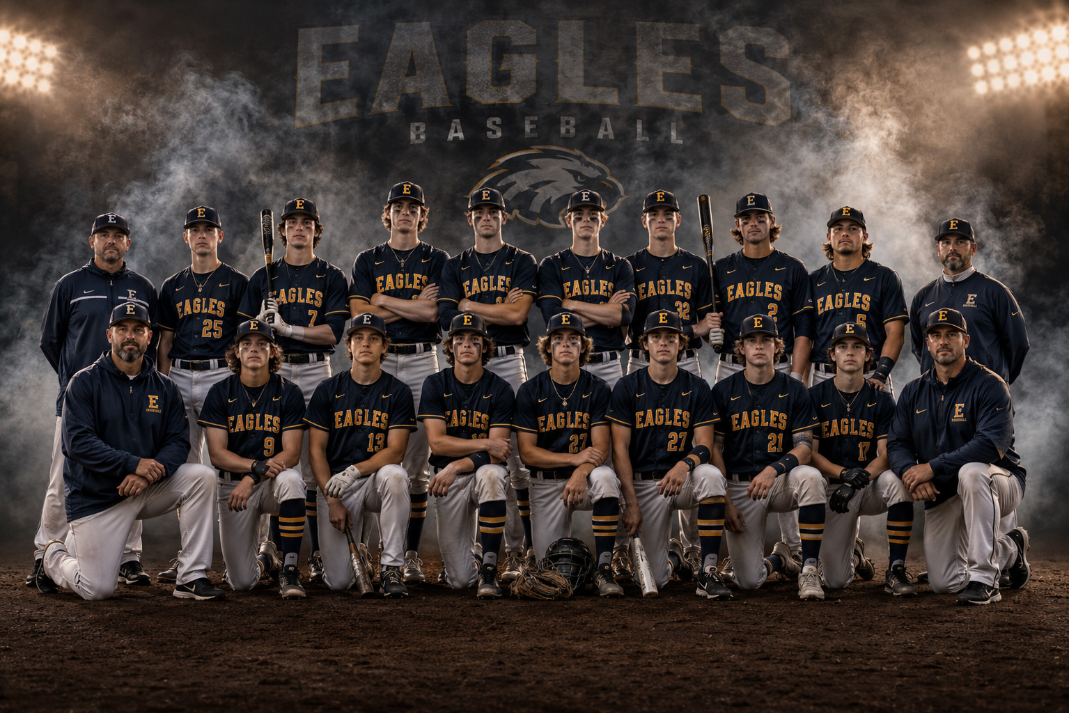 Team photo example