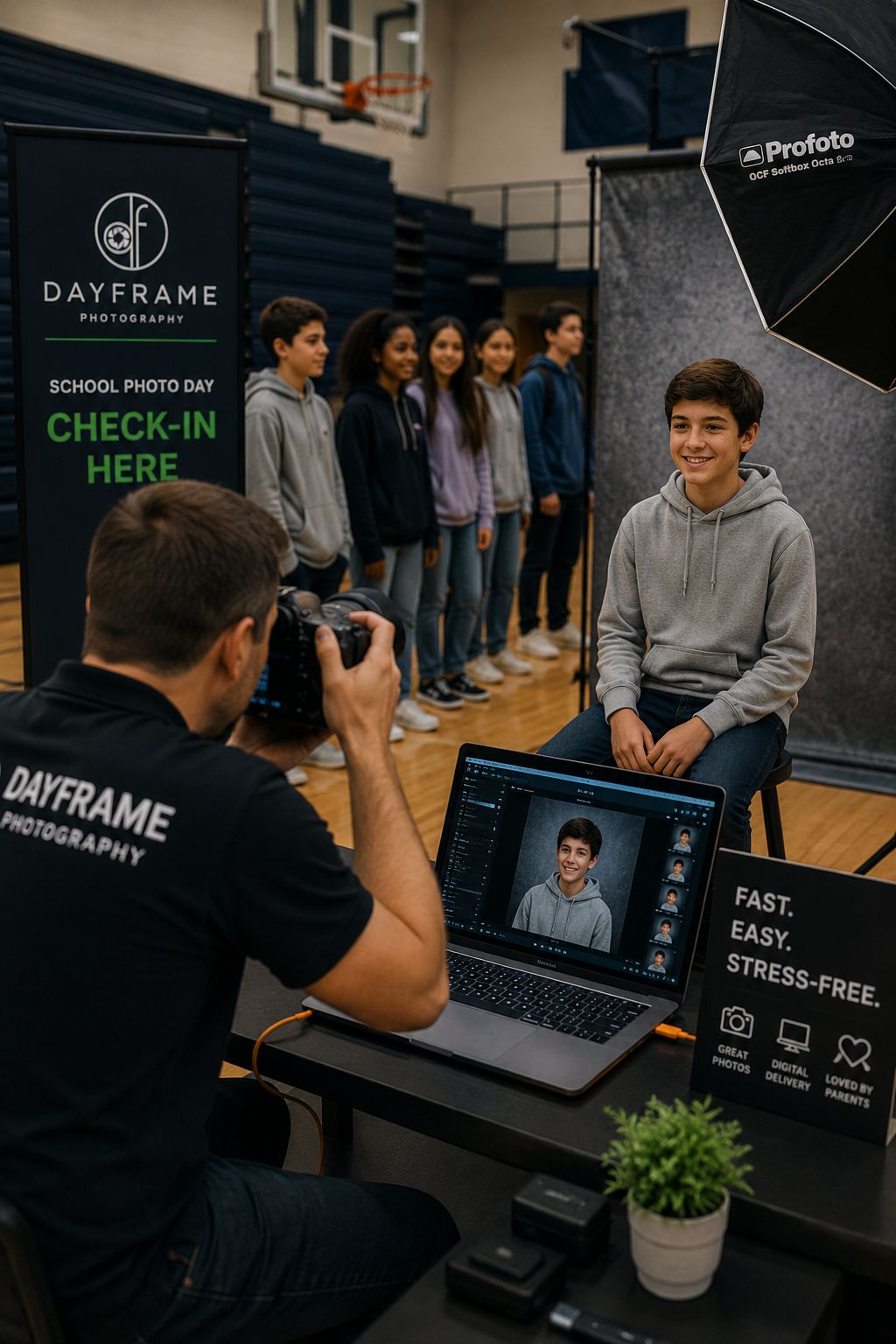 Dayframe student portraits
