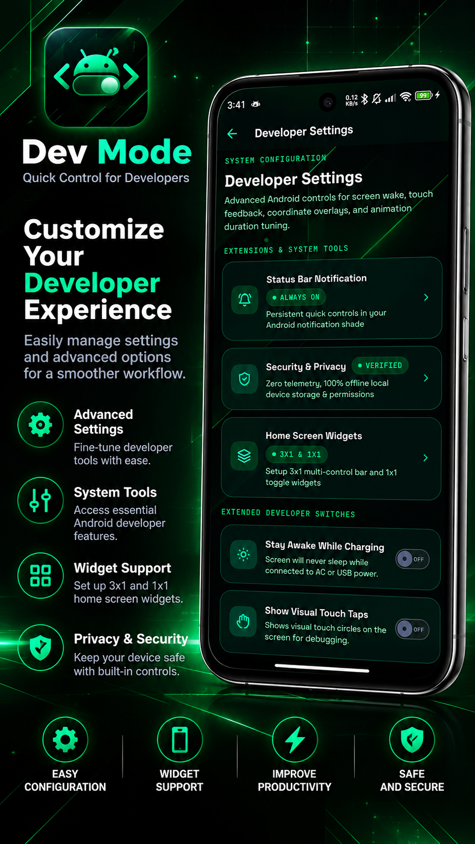 Developer Settings