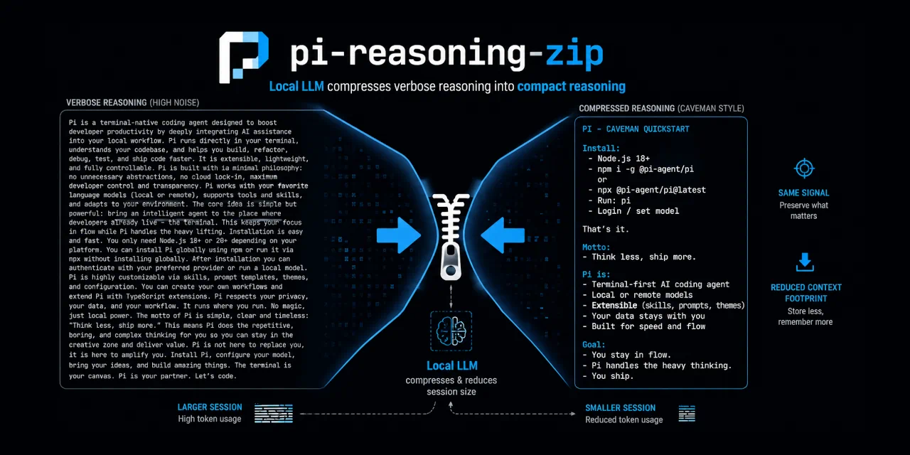 pi-reasoning-zip screenshot 1