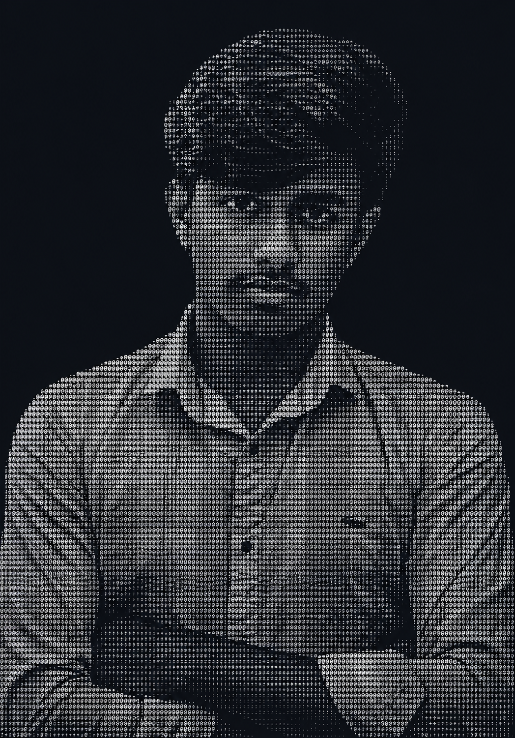 Surya Kanta Roy ASCII Portrait