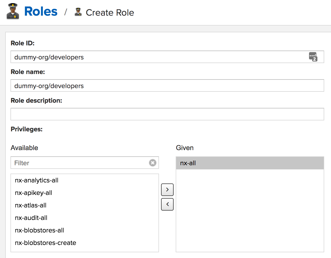 role-mapping