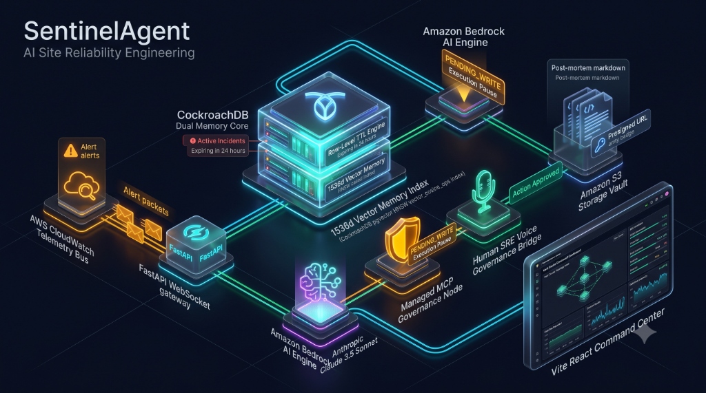 SentinelAgent 3D System Architecture Blueprint