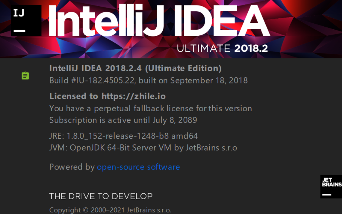 Java编译器IntelliJ IDEA 2018.2.4破解【免费永久极简】2023年亲测有效