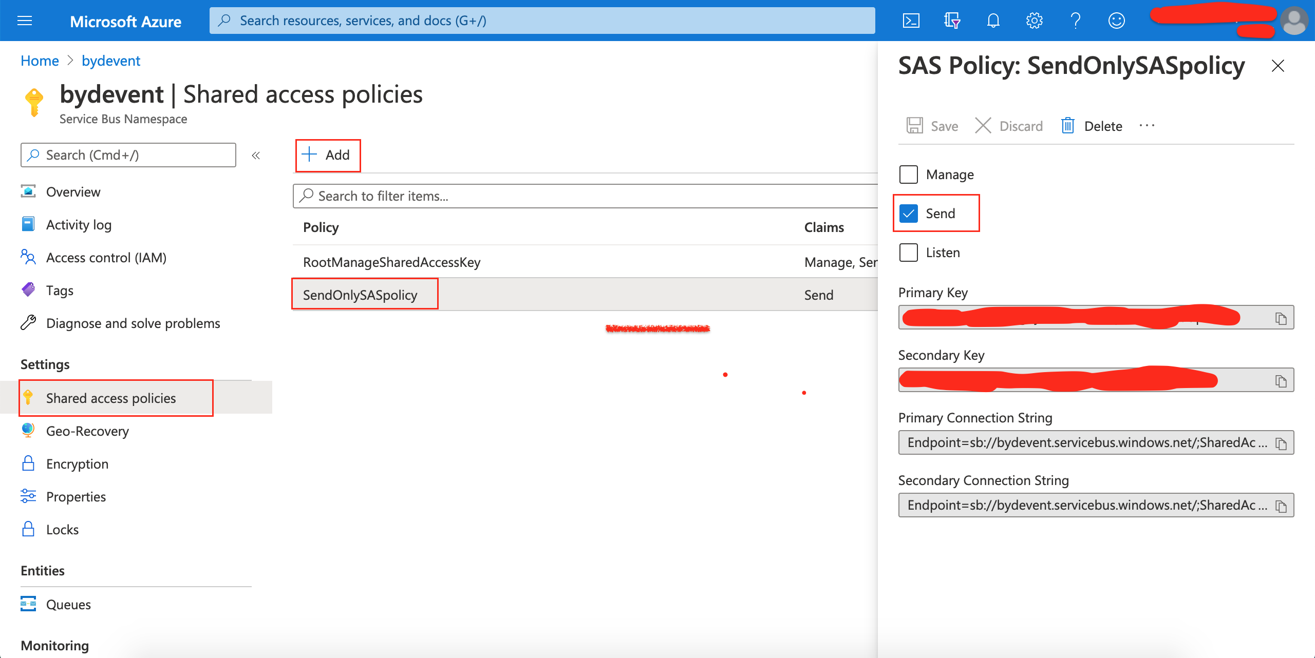 Azure_SAS_SendOnlyPolicy