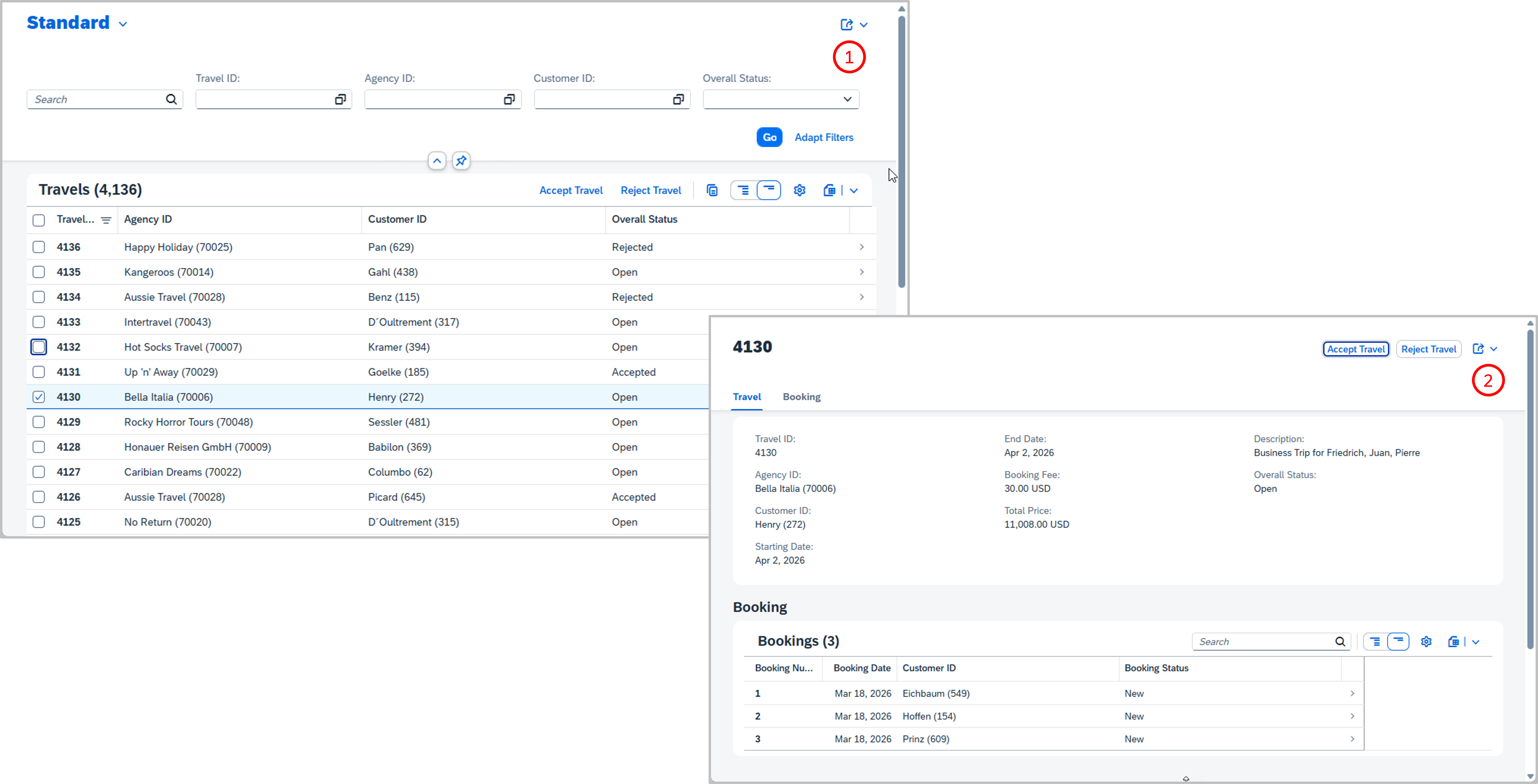 ABAP Cloud - Manage Travels App