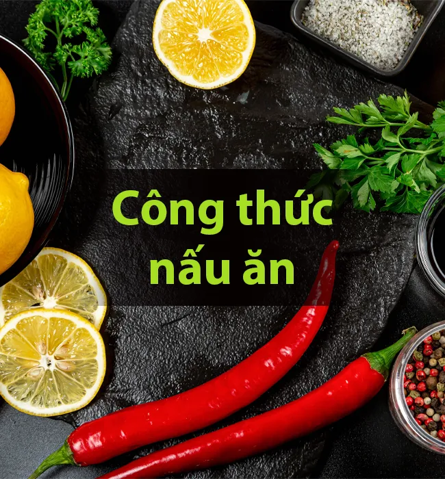 Công thức nấu ăn