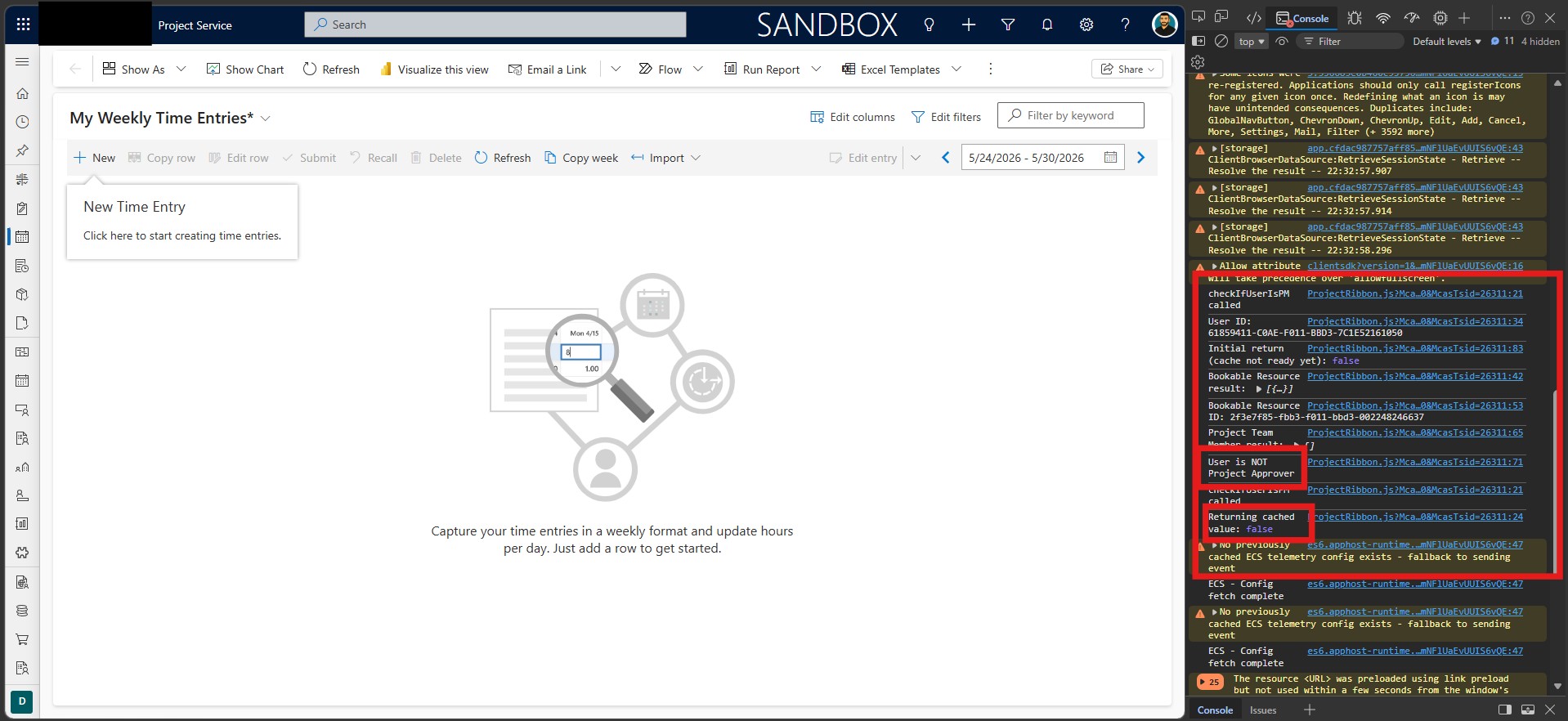 Dynamics 365 Project Operations Booking to Time Entry Import Flow