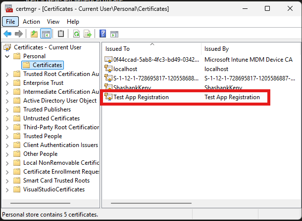 Certificate Manager