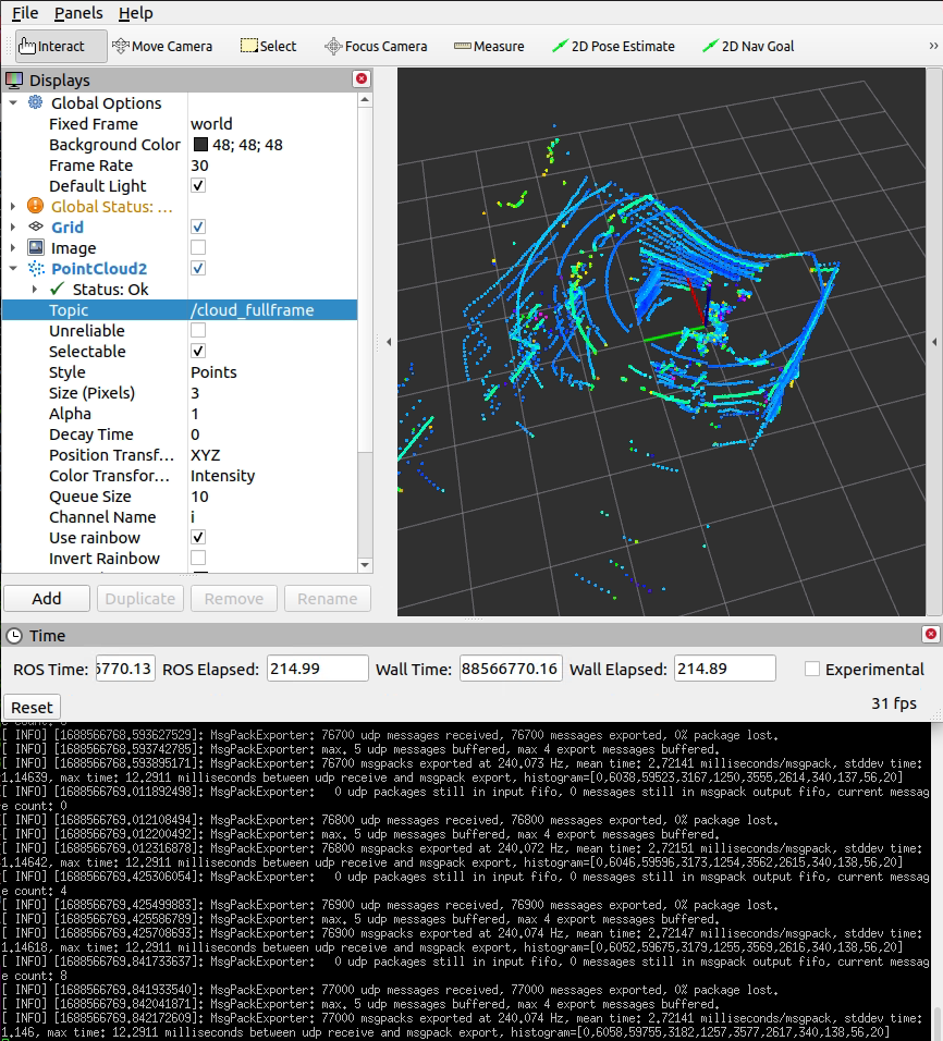 screenshot raspberry performance test