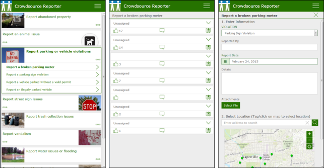 Image of the Constituent Engagement app