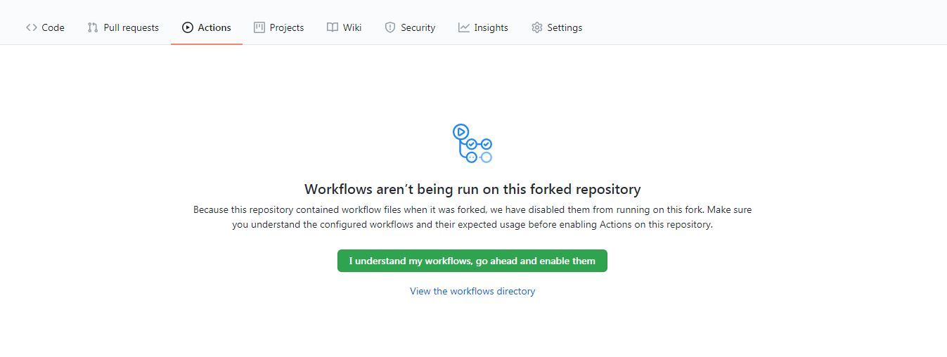 Update Workflow