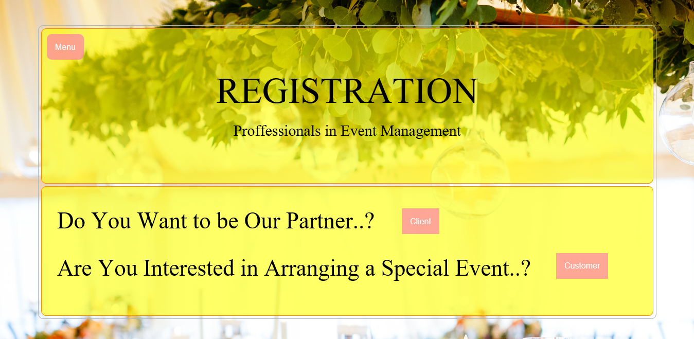 Registration Page