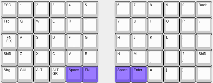 MMDactyl Keyboard