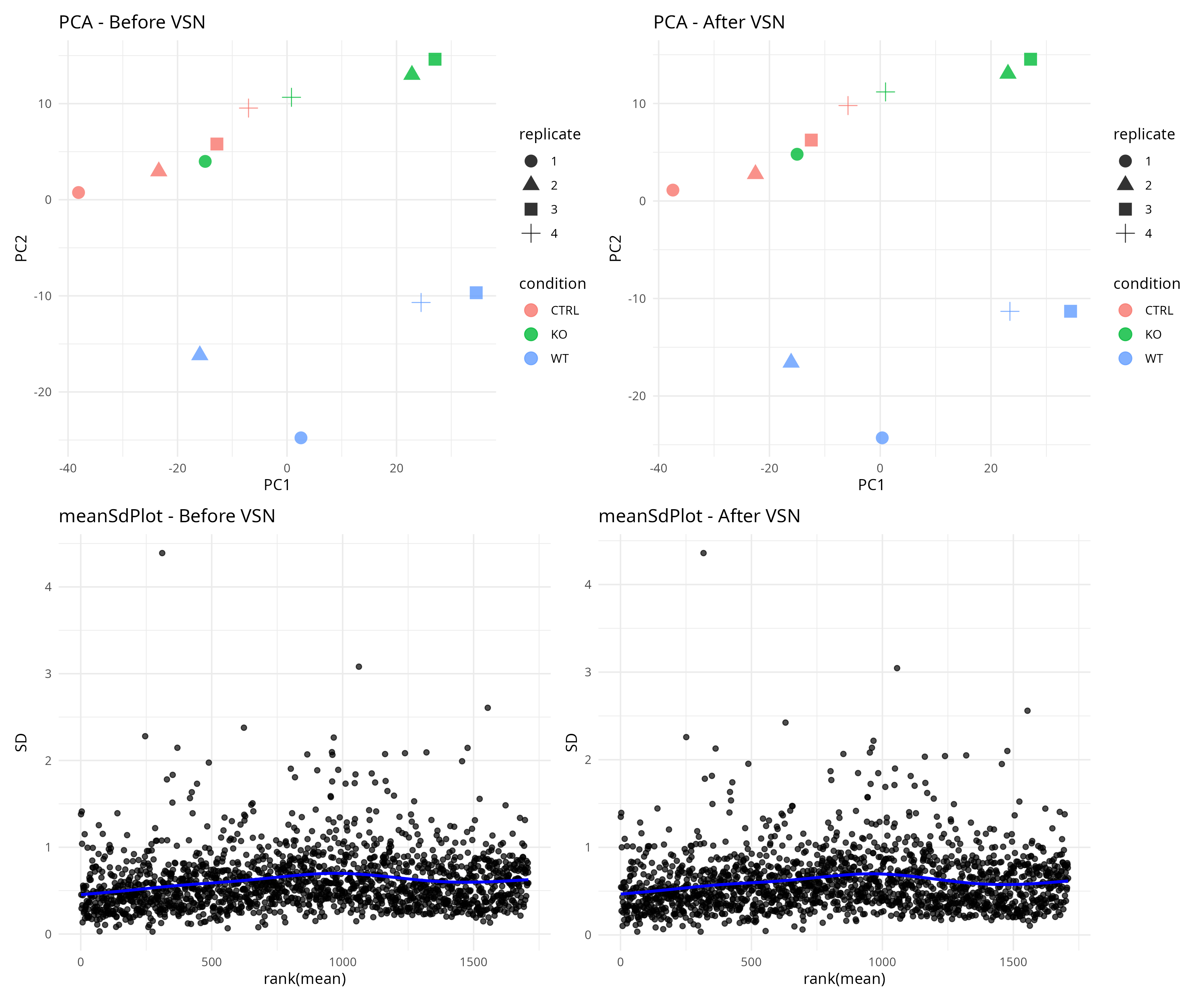 VSN normalisation