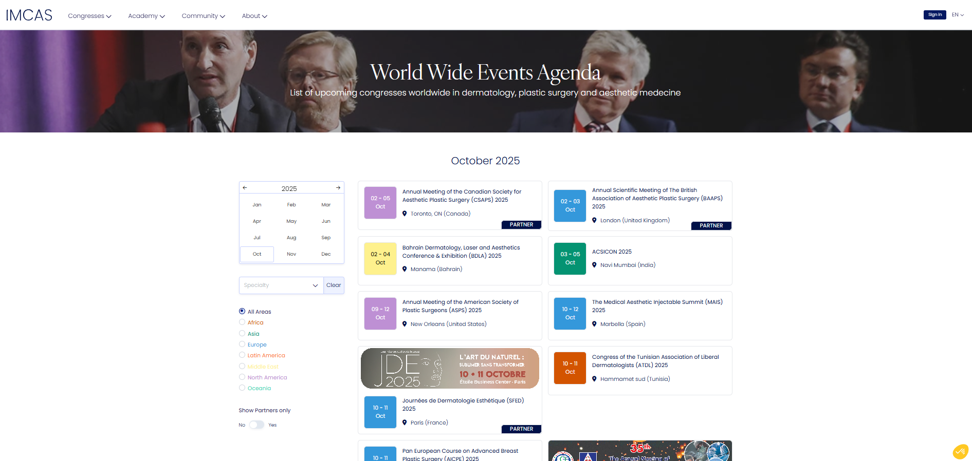 Worldwide Events
