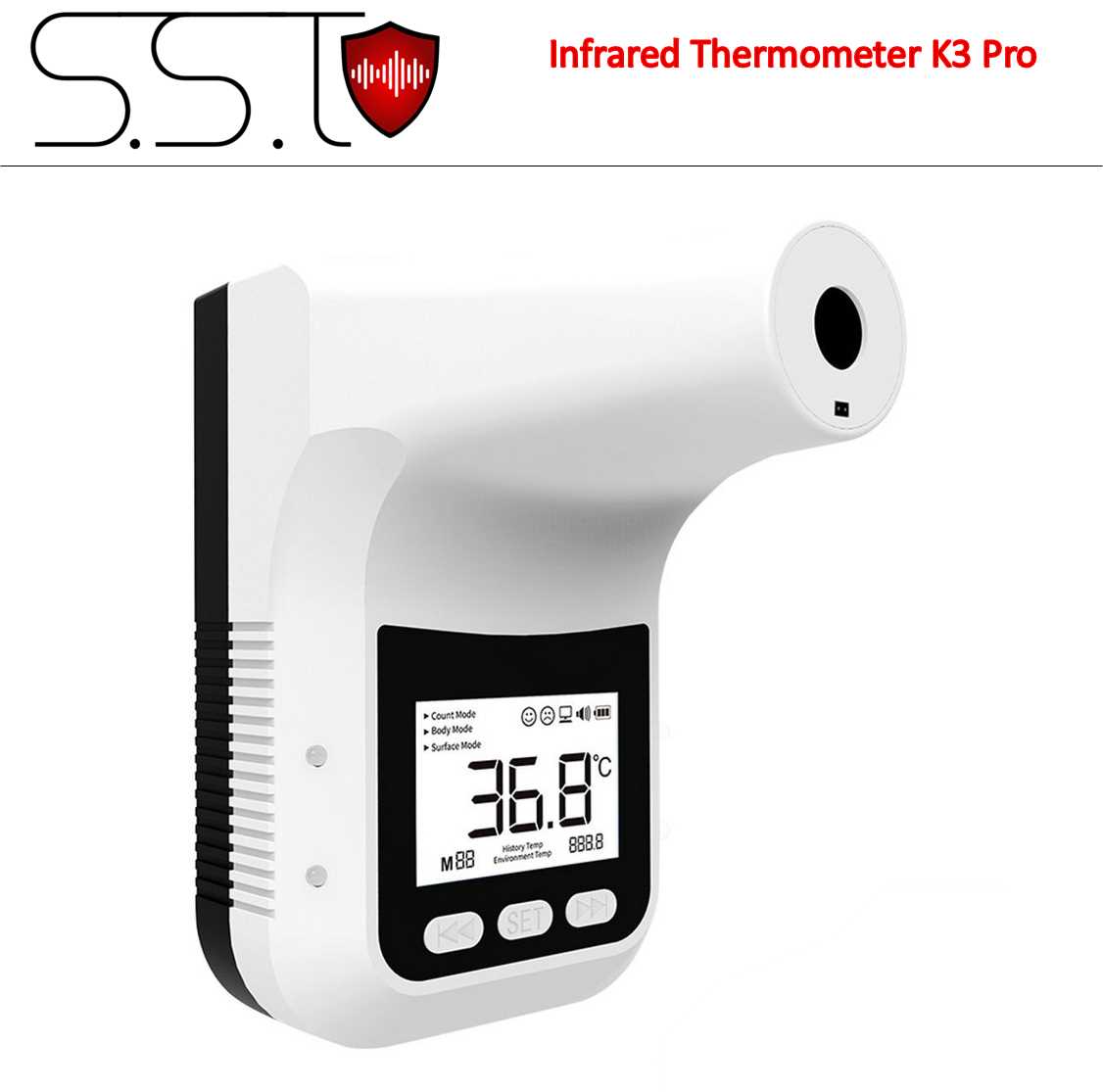 Body Temperature Measuring Instrument K3 PRO Infrared Forehead Thermometer For Sale SSTechnologies (SST) Sri Lanka.