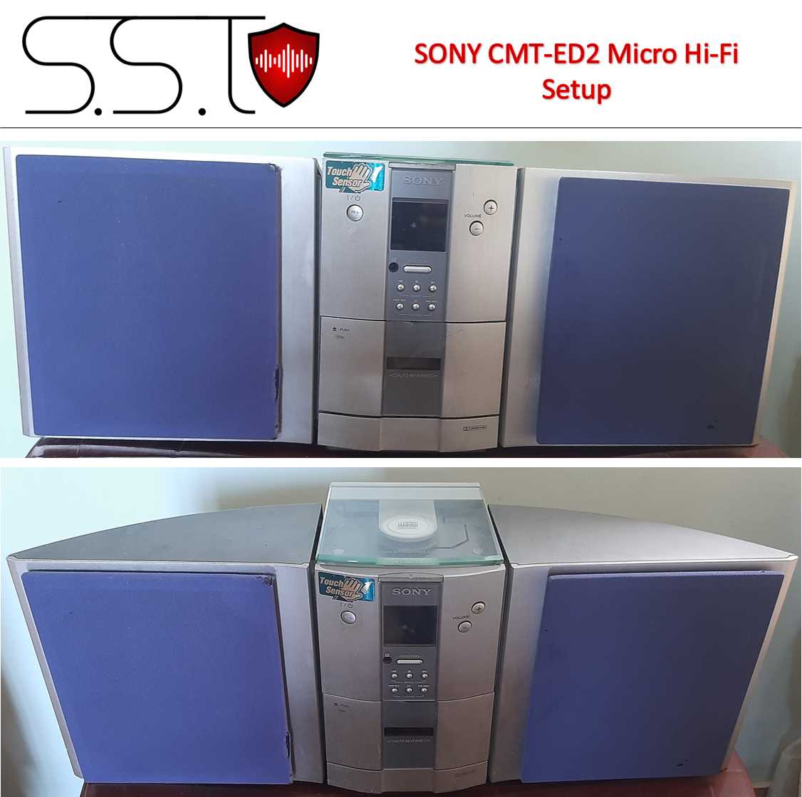 SONY CMT-ED2 Micro Hi-Fi Setup For Sale
