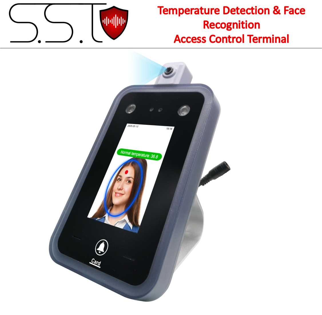 Temperature Scanner With Face Recognition For Sale, Sound And Safety Technologies, SST , S&ST , SSTechnologies Sri Lanka.