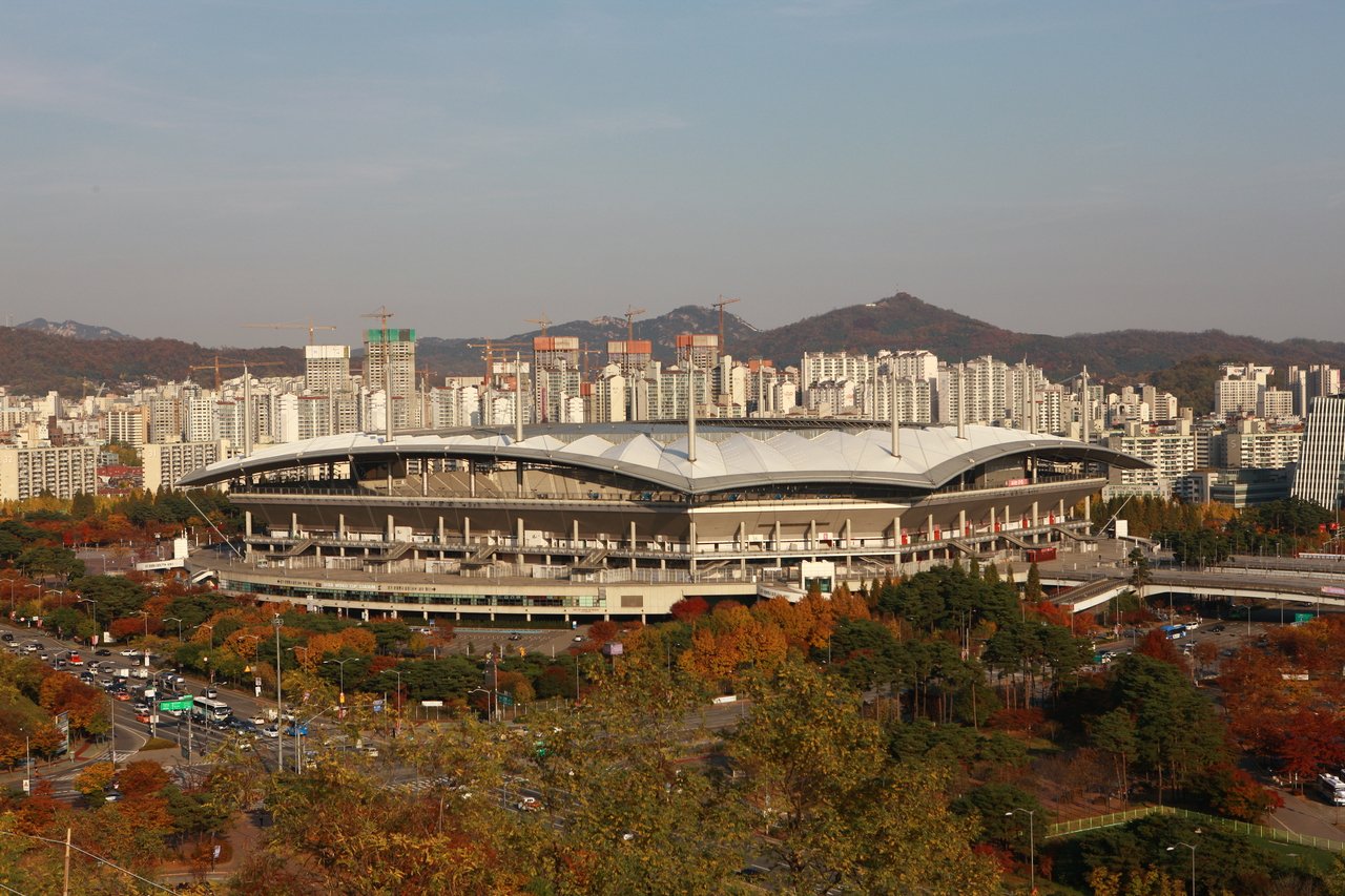 Seoul World Cup Stadium, host venue for the September 28 match against Uruguay