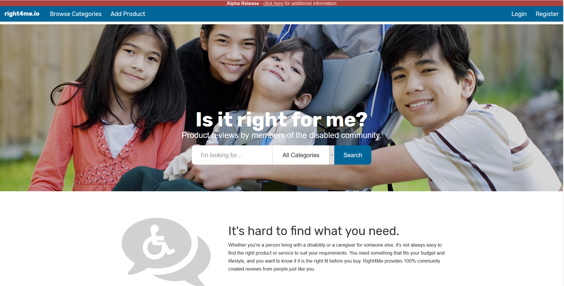 Image of Right4Me Website