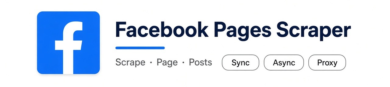 Facebook Pages Scraper