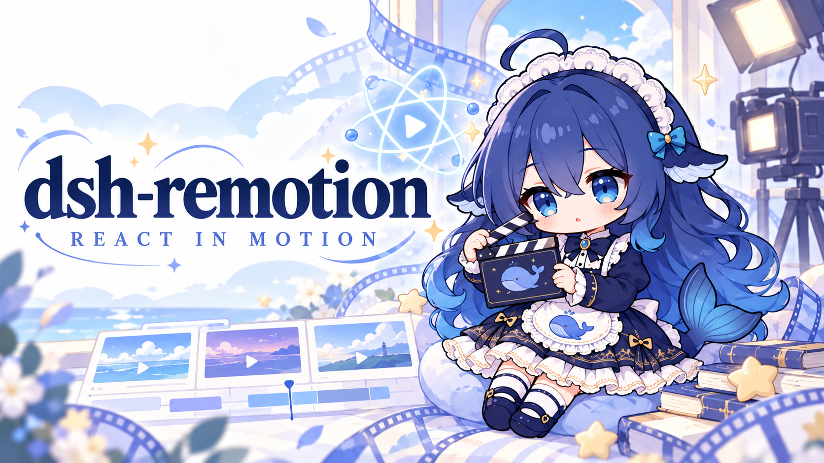 dsh-remotion 鲸鱼娘插件封面
