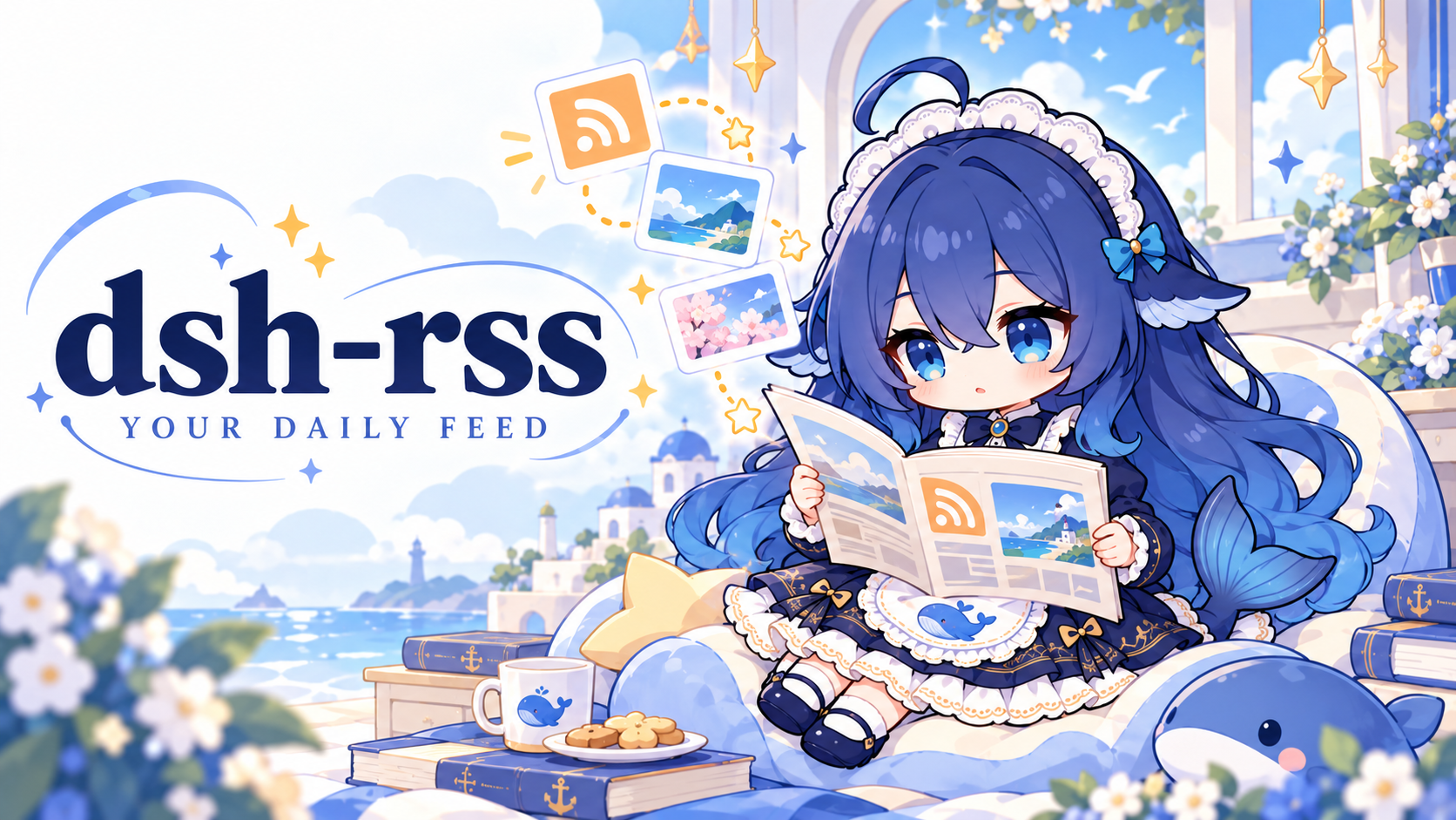 dsh-rss 鲸鱼娘插件封面