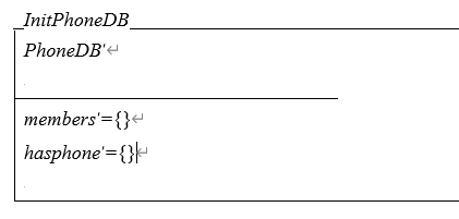 PhoneDB初始化