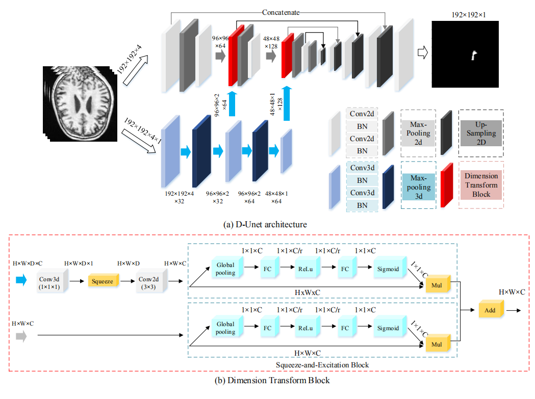 D-Unet Architecture