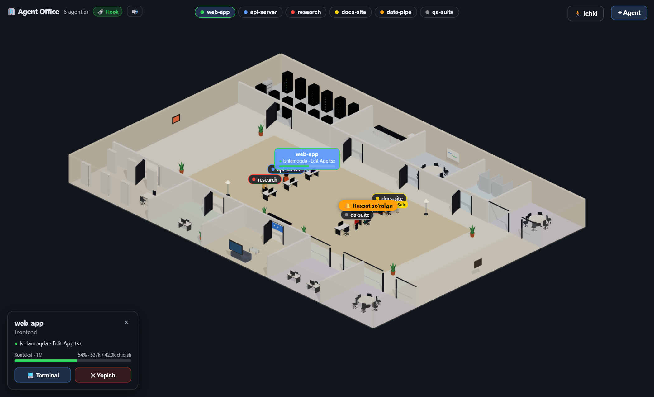 Agent Office 3D banner