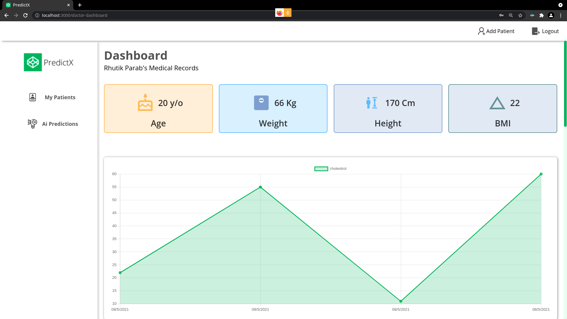 Doctors Dashboard