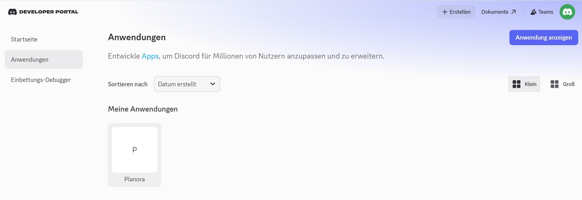 Discord Developer Portal