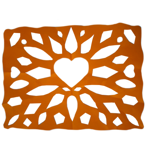 Papel Picado Naranja