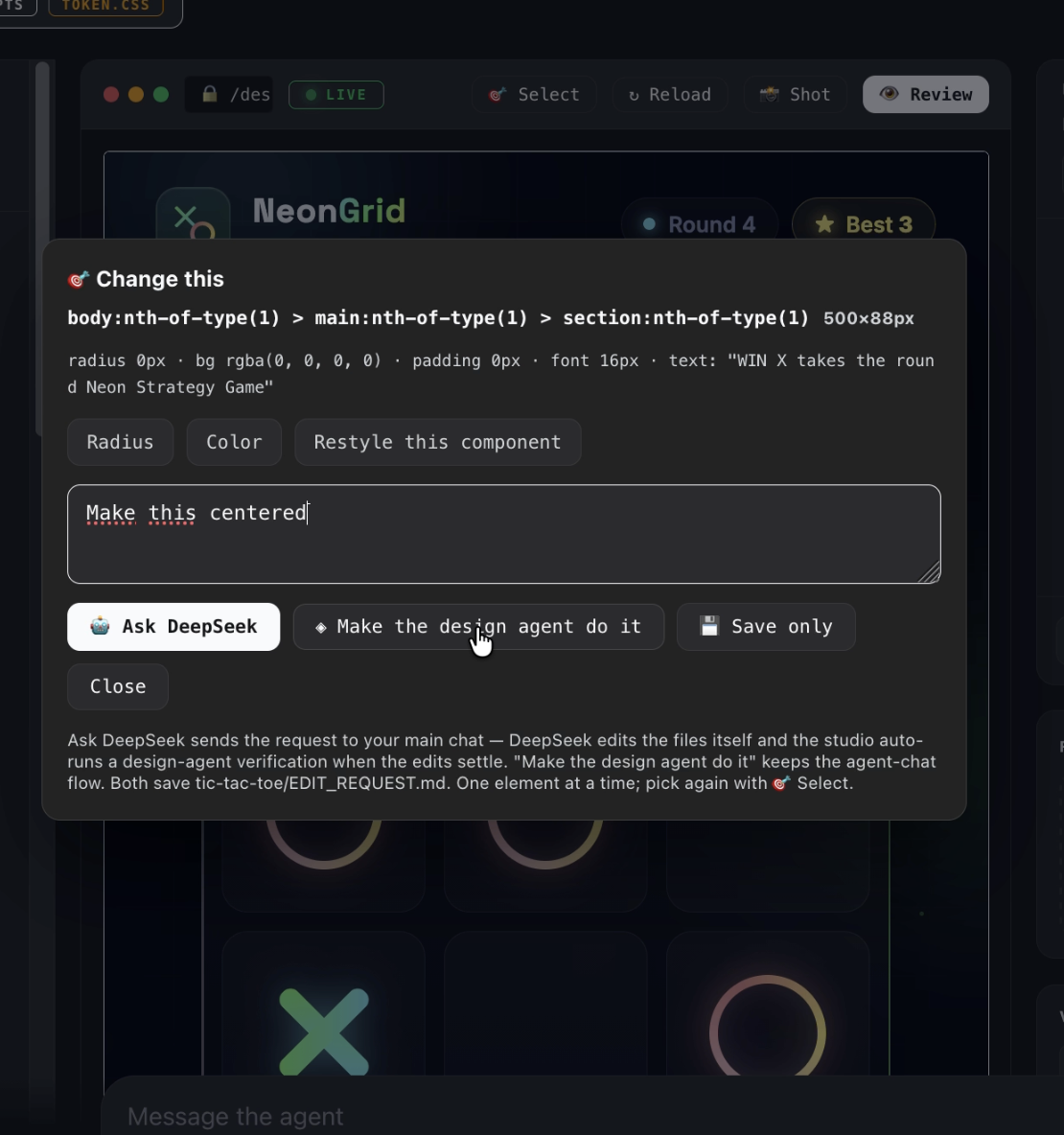 Design Studio screenshot