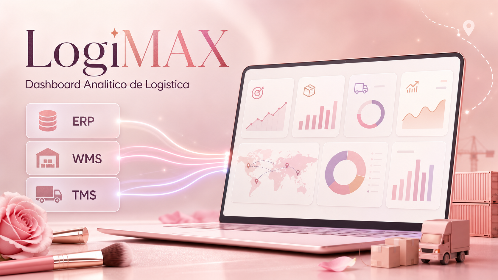 Dashboard analítico LogiMAX