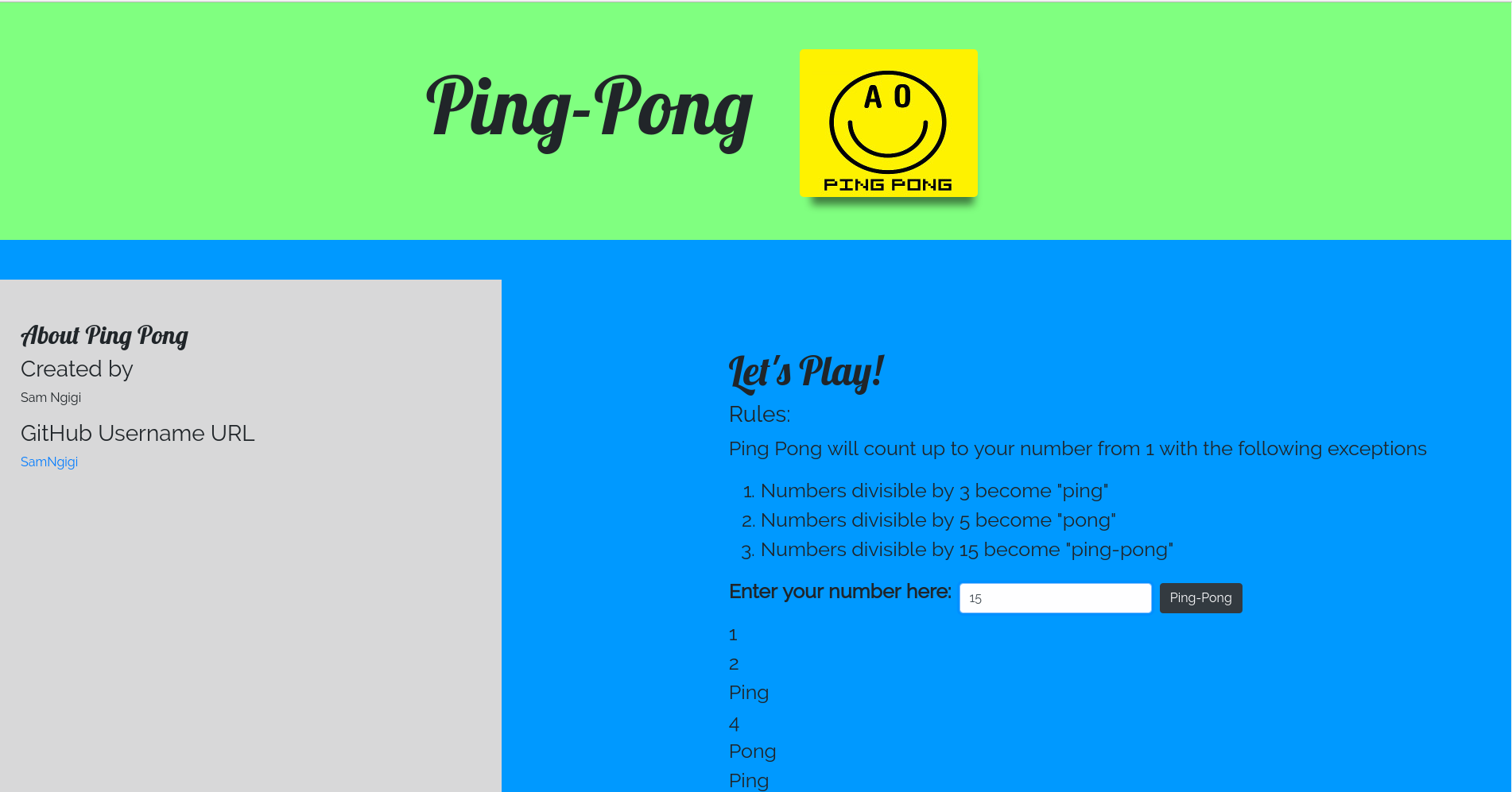 PingPong