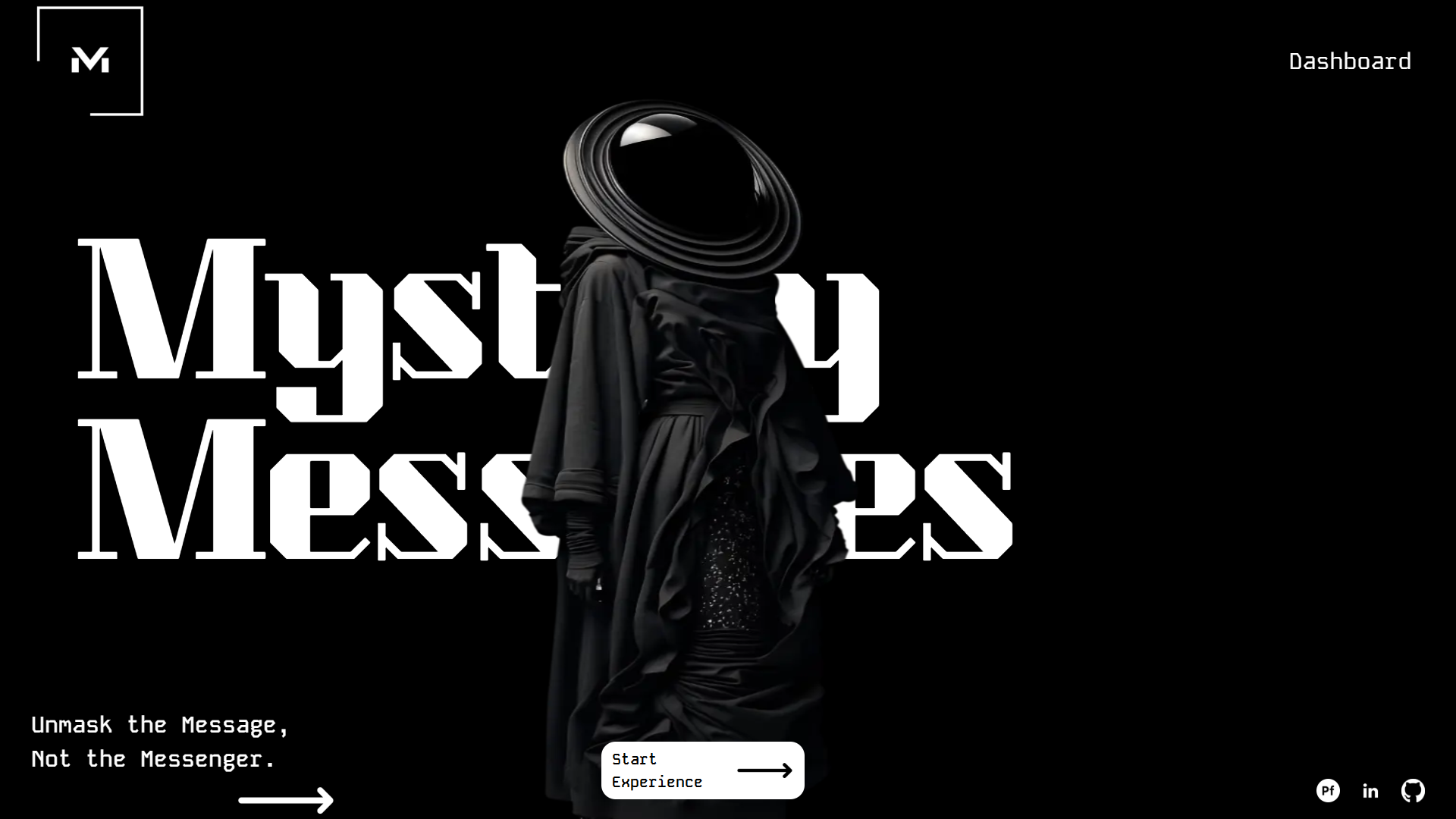 Mystery Messages — AI-powered anonymous messaging platform.