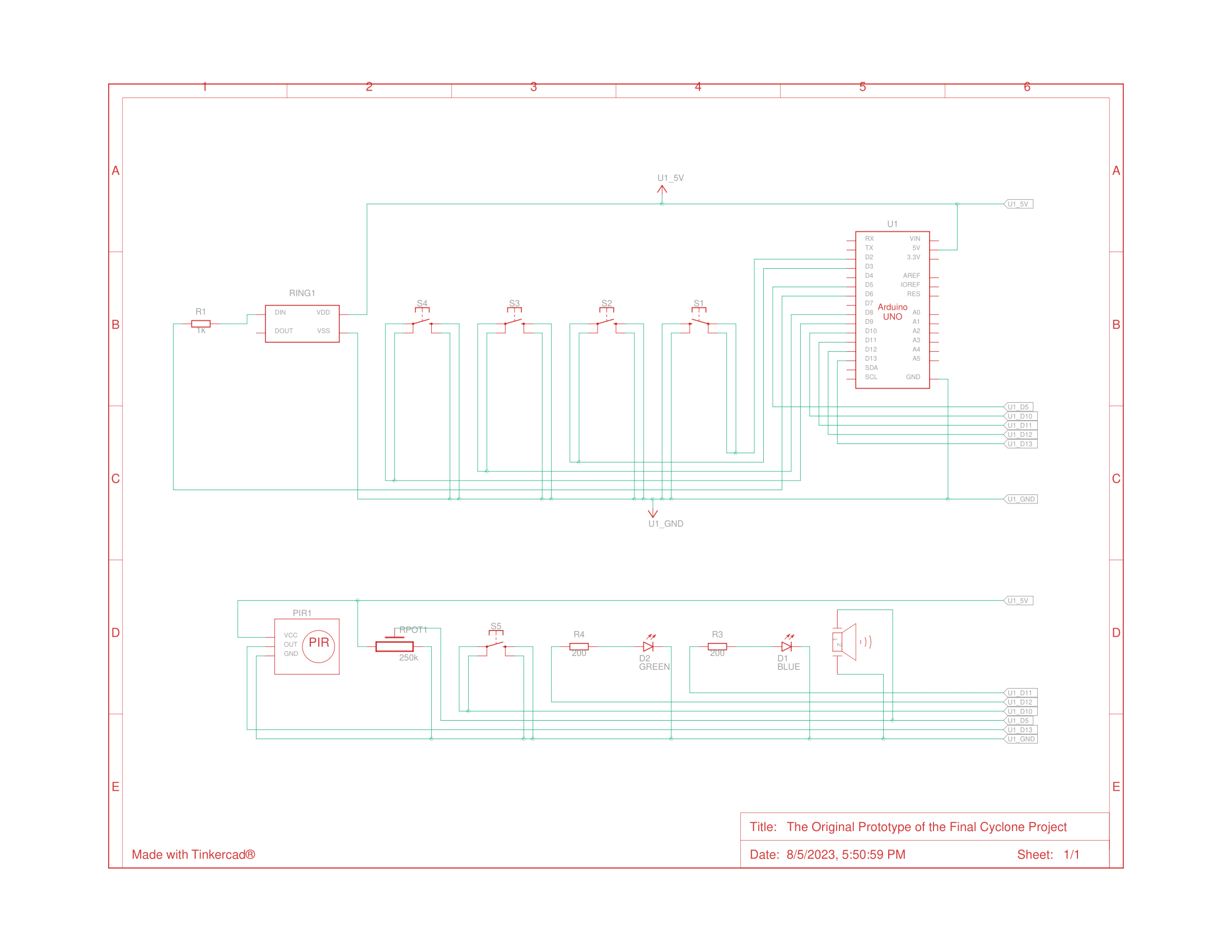 Cyclone Project Schematics