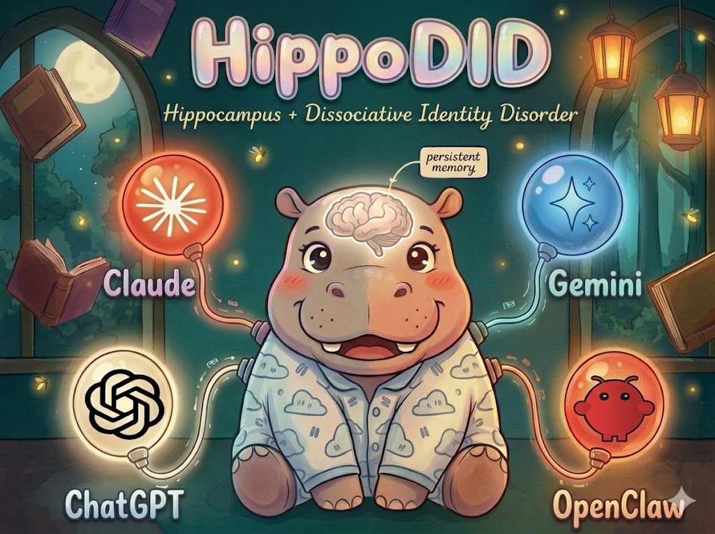 HippoDid MCP Server — persistent cloud memory for AI agents
