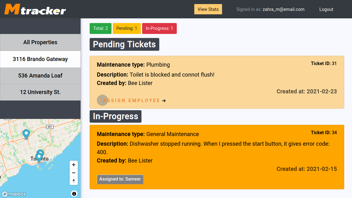 GitHub - SameerKhan-Dev/Maintenance-Tickets-Tracker: A full stack app ...